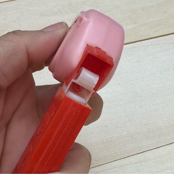 Set of 2 Happy Valentines Day Heart Pez Red Pink Vintage - Picture 7 of 10